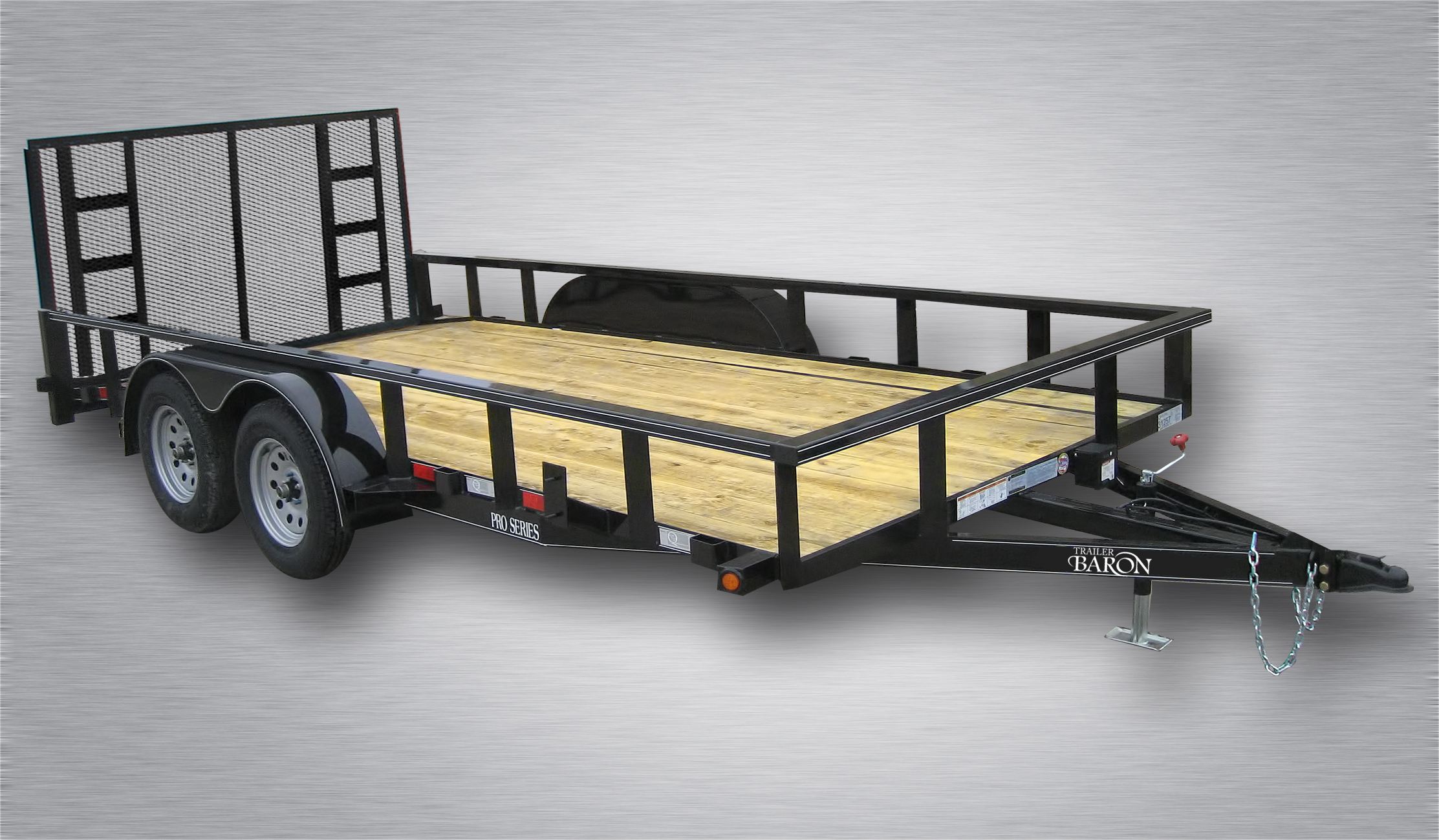 Model B Professional Tandem Axle Trailer - Trailer Sales Of Pennsylvania