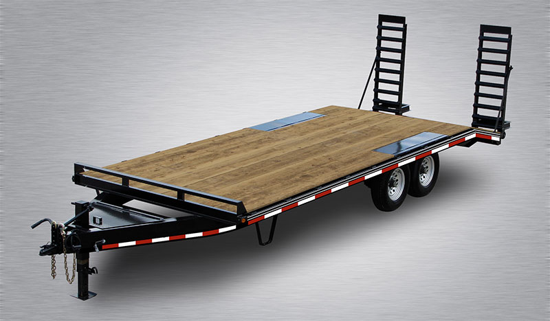 Model P Professional Pintle Flatbed Trailer PA